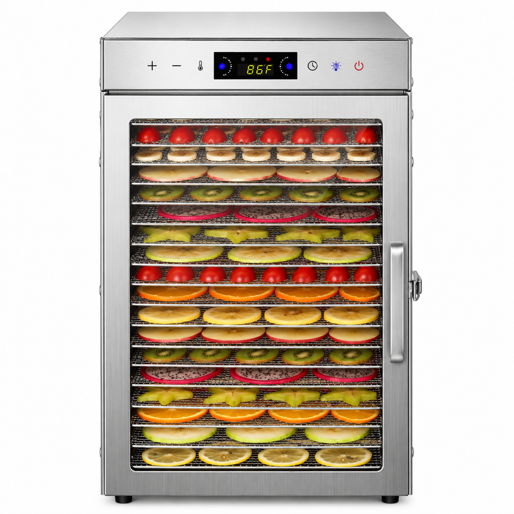 18-Tray Commercial Food Dehydrator – 800W, 30–90°C