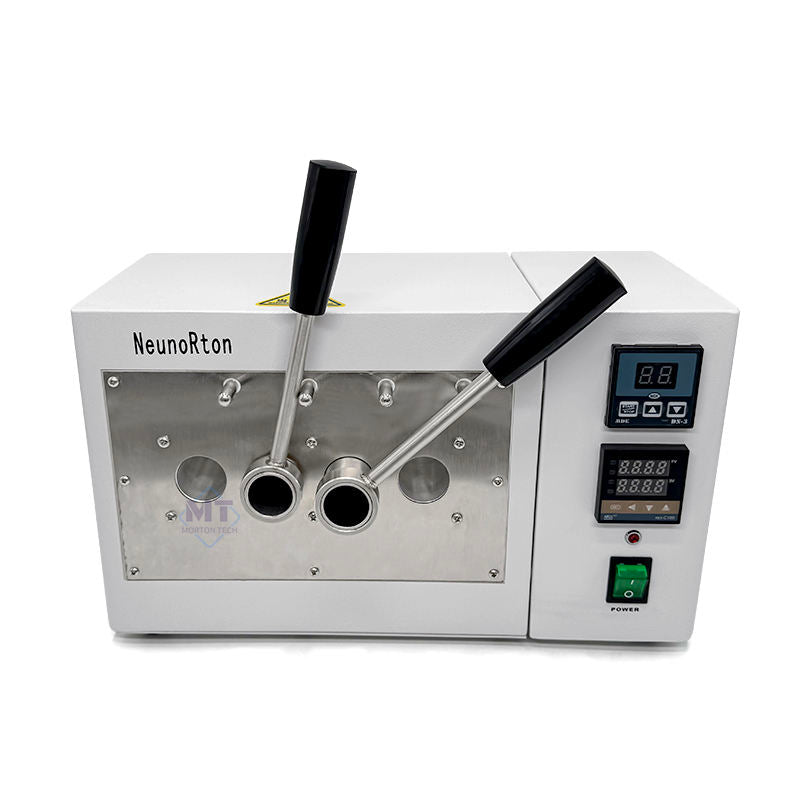 Neunoton S-1501 tube heater with upright heating nozzles and digital temperature controls