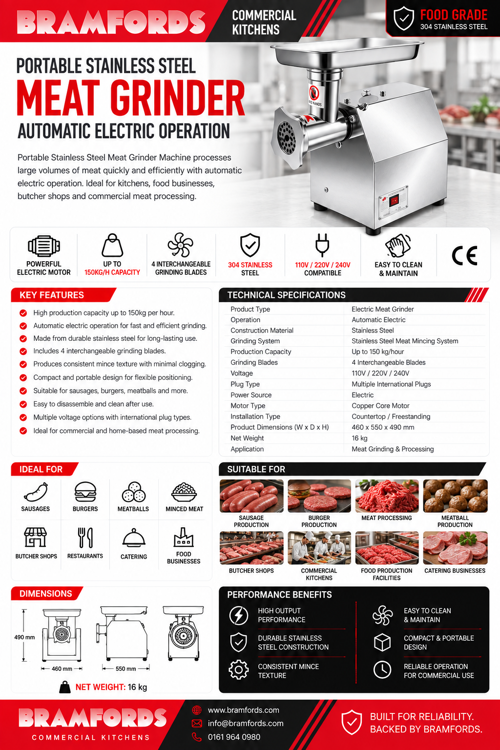 Bramfords TK-12 Catalogue Page