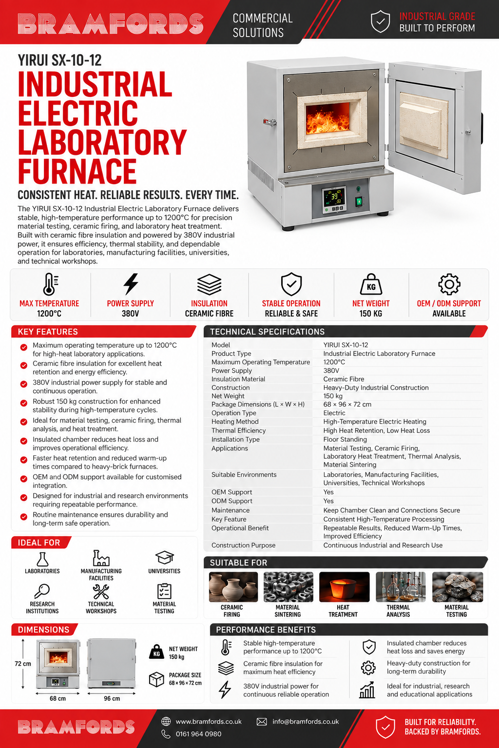 Bramfords SX-10-12 Catalogue Page