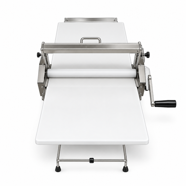 ZJ-300 15-Inch Manual Dough Sheeter – Foldable Pastry Roller